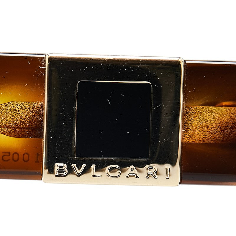 ブルガリ サングラス 810 ブラウン プラスチック レディース BVLGARI 【中古】