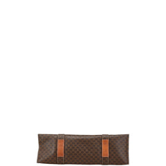 セリーヌ マカダム ハンドバッグ トートバッグ ブラウン PVC レザー レディース CELINE 【中古】