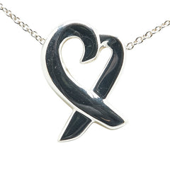 ティファニー ラビングハート ネックレス SV925 シルバー レディース TIFFANY&Co. 【中古】