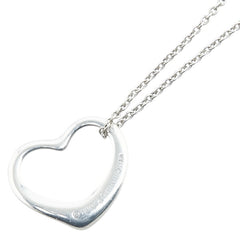 ティファニー オープンハート ネックレス SV925 シルバー レディース TIFFANY&Co. 【中古】