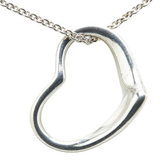 ティファニー オープンハート ネックレス スターリングシルバー レディース TIFFANY&Co. 【中古】