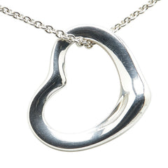 ティファニー オープンハート ネックレス SV925 シルバー レディース TIFFANY&Co. 【中古】