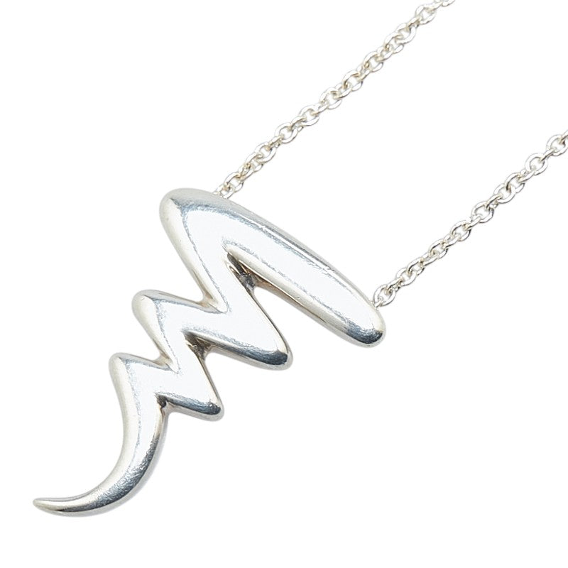 ティファニー スクリブル ネックレス SV925 シルバー レディース TIFFANY&Co. 【中古】