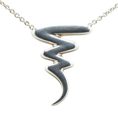 ティファニー スクリブル ネックレス SV925 シルバー レディース TIFFANY&Co. 【中古】