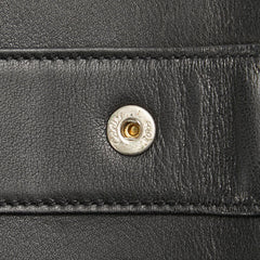 カルティエ トリニティ 長財布 ブラック レザー レディース CARTIER 【中古】