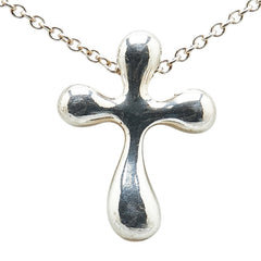 ティファニー クロス ネックレス SV925 シルバー レディース TIFFANY&Co. 【中古】