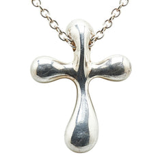 ティファニー クロス ネックレス SV925 シルバー レディース TIFFANY&Co. 【中古】