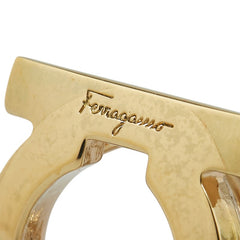 サルヴァトーレフェラガモ ガンチーニ スカーフリング ゴールド メッキ レディース Salvatore Ferragamo 【中古】