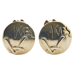 サンローラン イヤリング ゴールド メッキ レディース SAINT LAURENT 【中古】