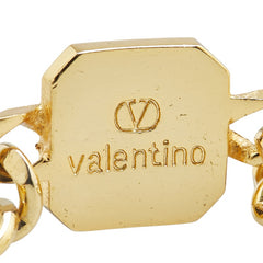 ヴァレンチノ 喜平 ブレスレット ゴールド メッキ レディース Valentino 【中古】