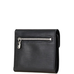 ルイ ヴィトン エピ ポルトフォイユ コアラ 三つ折り財布 M58012 ノワール ブラック レザー レディース LOUIS VUITTON 【中古】