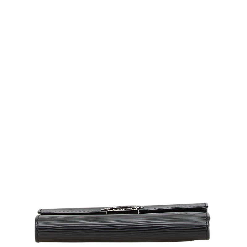 ルイ ヴィトン エピ ポルトフォイユ コアラ 三つ折り財布 M58012 ノワール ブラック レザー レディース LOUIS VUITTON 【中古】