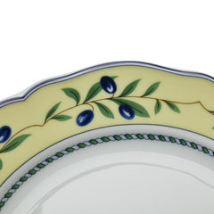 フッチェンロイター メドレーバルデモッサ プレート 皿 2枚セット ホワイト イエロー 陶器 レディース HUTSCHEN REUTHER 【中古】