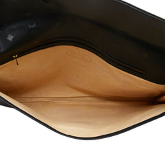 エム シー エム ヴィセトス ロゴグラム ブリーフケース ブラック PVC レザー レディース MCM 【中古】