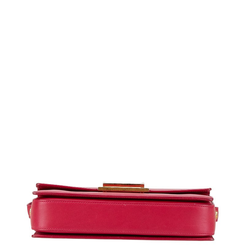サンローラン ショルダーバッグ ピンク レザー レディース SAINT LAURENT 【中古】
