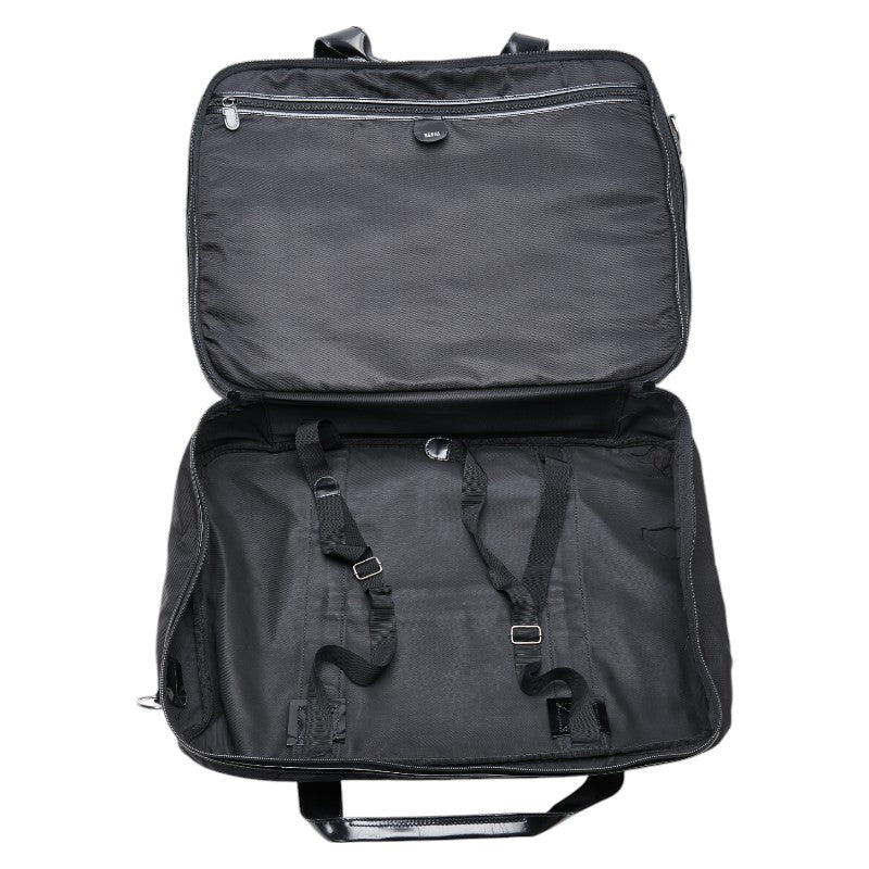 グッチ ボストンバッグ ショルダーバッグ 2WAY 012 3754 ブラック ナイロン レザー レディース GUCCI 【中古】