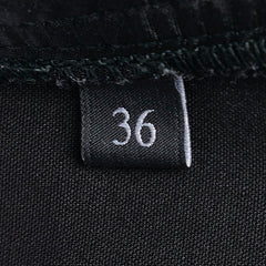 グッチ パンツ サイズ：36 ブラック コットン レディース GUCCI 【中古】