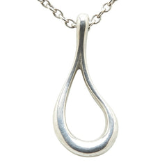 ティファニー オープンティアドロップ ネックレス シルバー SV925 シルバー レディース TIFFANY&Co. 【中古】