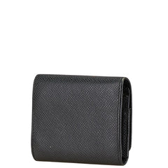 ルイ ヴィトン タイガ ポルトモネ セルゲイ コインケース コンパクトウォレット M32562 アルドワーズ ブラック レザー レディース LOUIS VUITTON 【中古】