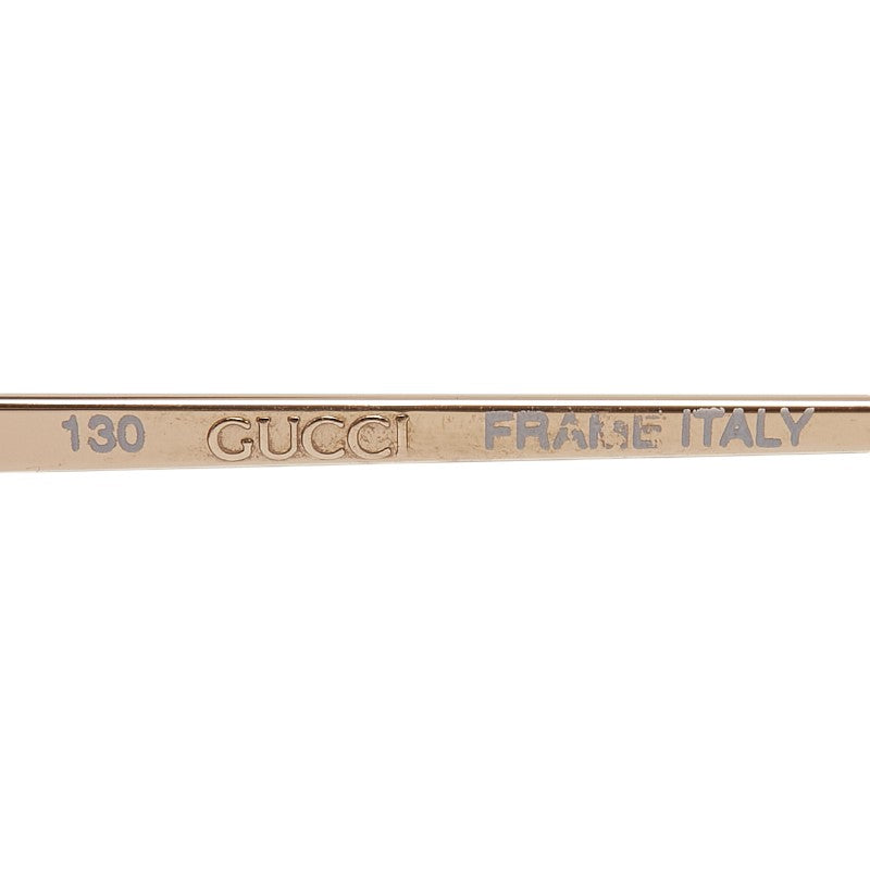グッチ サングラス パープル ブラック ゴールド プラスチック レディース GUCCI 【中古】