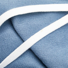 エルメス ジップアップパーカー サイズ：XL ライトブルー コットン カシミヤ メンズ HERMES 【中古】