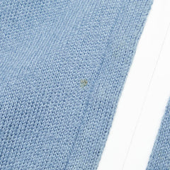 エルメス ジップアップパーカー サイズ：XL ライトブルー コットン カシミヤ メンズ HERMES 【中古】