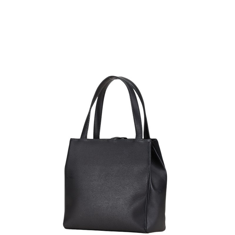 バーバリー ノバチェック シャドーホース ハンドバッグ ブラック ブラウン レザー スウェード レディース BURBERRY 【中古】
