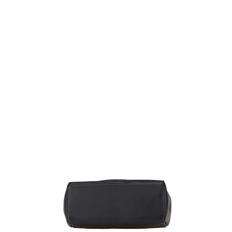 バーバリー ノバチェック シャドーホース ハンドバッグ ブラック ブラウン レザー スウェード レディース BURBERRY 【中古】