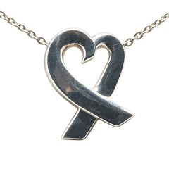 ティファニー ラビングハート ネックレス SV925 シルバー レディース TIFFANY&Co. 【中古】