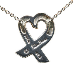 ティファニー ラビングハート ネックレス SV925 シルバー レディース TIFFANY&Co. 【中古】