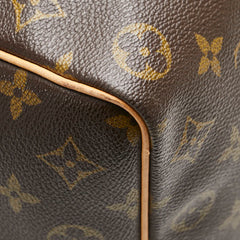ルイ ヴィトン モノグラム キーポル50 ボストンバッグ ハンドバッグ M41426 ブラウン PVC レザー レディース LOUIS VUITTON 【中古】