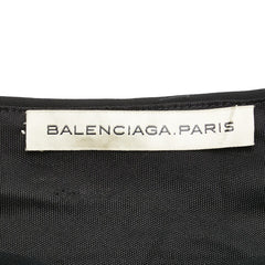 バレンシアガ チュニック サイズ：34 ブラック ネイビー レーヨン レディース BALENCIAGA 【中古】