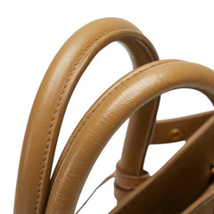 サンローラン クラシック サック ド ジュール ハンドバッグ ショルダーバッグ 2WAY 324823 ベージュ レザー レディース SAINT LAURENT 【中古】