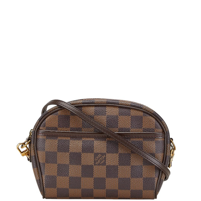ルイ ヴィトン ダミエ ポシェット イパネマ ショルダーバッグ ポーチ 2WAY N51296 ブラウン PVC レザー レディース LOUIS VUITTON 【中古】