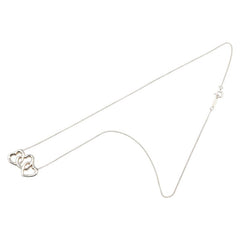 ティファニー トリプルハート ネックレス シルバー SV925 シルバー レディース TIFFANY&Co. 【中古】