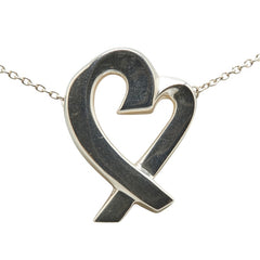 ティファニー ラビングハート ネックレス SV925 シルバー レディース TIFFANY&Co. 【中古】