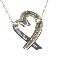 ティファニー ラビングハート ネックレス SV925 シルバー レディース TIFFANY&Co. 【中古】