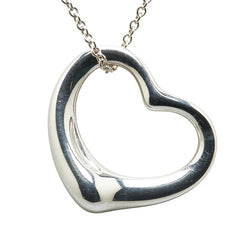 ティファニー ペレッティ オープンハート ネックレス SV925 シルバー レディース TIFFANY&Co. 【中古】