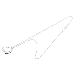 ティファニー ペレッティ オープンハート ネックレス SV925 シルバー レディース TIFFANY&Co. 【中古】