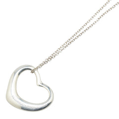 ティファニー オープンハート ネックレス SV925 シルバー レディース TIFFANY&Co. 【中古】