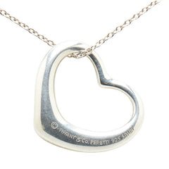 ティファニー オープンハート ネックレス SV925 シルバー レディース TIFFANY&Co. 【中古】