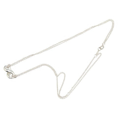 ティファニー インフィニティ ダブルチェーン ネックレス SV925 シルバー レディース TIFFANY&Co. 【中古】