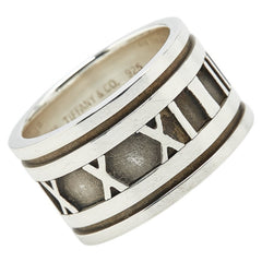 ティファニー アトラス リング 指輪 SV925 シルバー レディース TIFFANY&Co. 【中古】