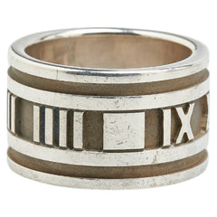 ティファニー アトラス リング 指輪 SV925 シルバー レディース TIFFANY&Co. 【中古】