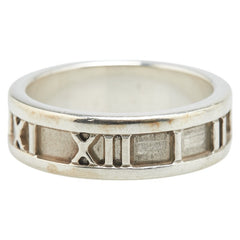 ティファニー アトラス リング 指輪 シルバー SV925 シルバー レディース TIFFANY&Co. 【中古】