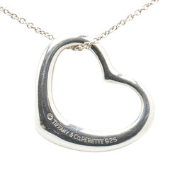 ティファニー オープンハート ネックレス SV925 シルバー レディース TIFFANY&Co. 【中古】