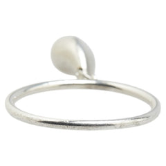 ティファニー エルサペレッティ ティアドロップ 雫 リング 指輪 SV925 シルバー レディース TIFFANY&Co. 【中古】