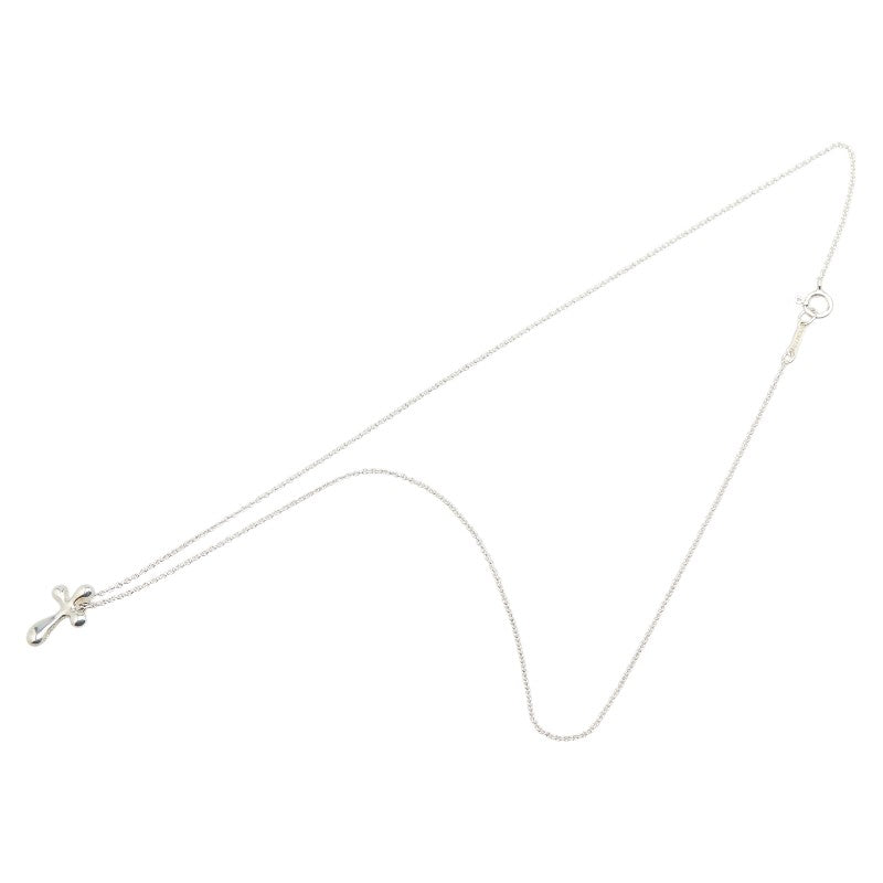 ティファニー クロス ネックレス SV925 シルバー レディース TIFFANY&Co. 【中古】