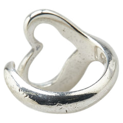 ティファニー ペレッティ オープンハート リング 指輪 SV925 シルバー レディース TIFFANY&Co. 【中古】