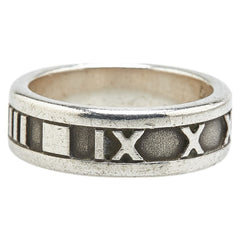 ティファニー アトラス リング 指輪 SV925 シルバー レディース TIFFANY&Co. 【中古】